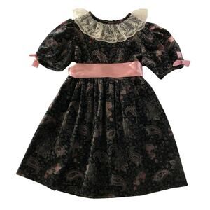 Vintage Bonnie Jean Velvet Dress